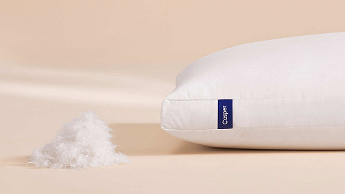 The Casper Down Pillow Has a 5-Chamber Design and Can Be Tossed In a Washing Machine