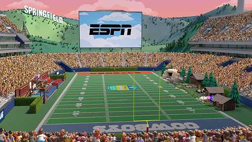Cowboys-Bengals to feature 'Simpsons' stream